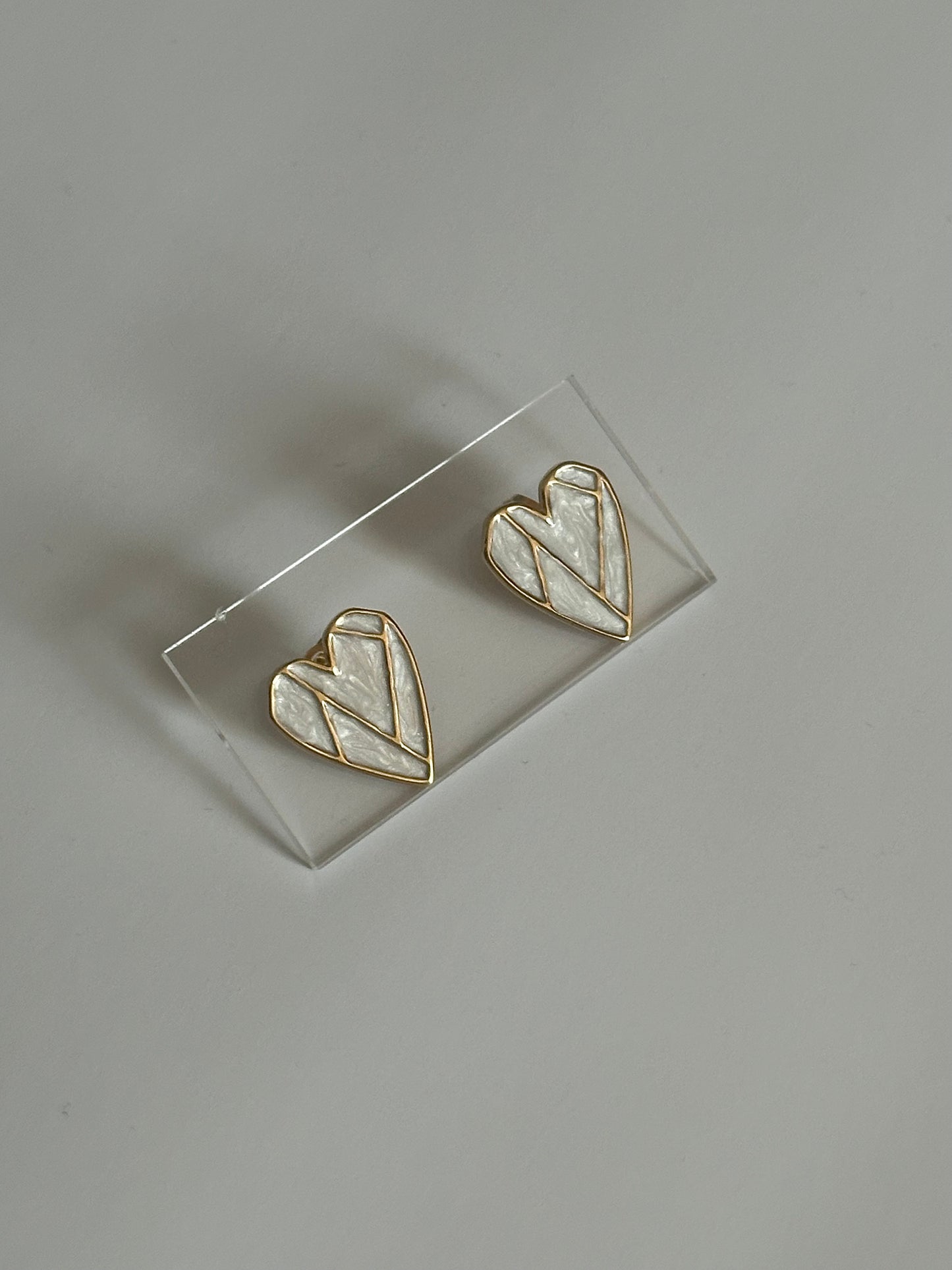 Luminous Heart Earrings